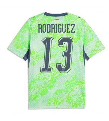 Schweiz Ricardo Rodriguez #13 Bortatröja VM 2026 Kortärmad